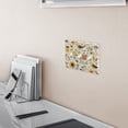 thumbnail image 5 of Yayeee Toggle Light Switch Wall Plate 2-Gang 4.56"x4.48" Decorative Outlet Cover, Beige Birds Floral, 5 of 7