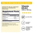 thumbnail image 5 of NatureWise Vitamin D3 1000IU + K2 (MK7) Coconut Oil - Non-GMO - 30 Softgels[30-Day Supply], 5 of 12