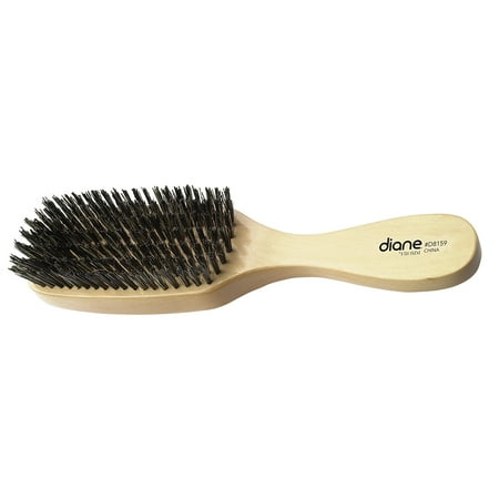 Boar Reinforced Wave Brush, D8159, Reinforced extra firm boar bristles By (Best Wave Brush For Coarse Hair)
