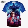thumbnail image 5 of La última moda, superventas, camiseta con estampado 3D de película de terror y ciencia ficción para hombres y mujeres, camiseta informal de cuello redondo de verano, 5 of 5