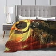 thumbnail image 4 of Bendy And The Ink Machine Blanket, Horror Game Throw Blanket For Bed Sofa Couch, Super Soft Flannel Blanket For Bedroom Livingroom, 60"X50", 4 of 9