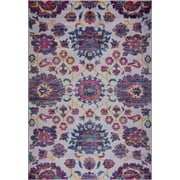Ladole Rugs Johanna Floral Blotanical Persian Pattern Beautiful Soft Area Rug Carpet Tapis in Multicolor
