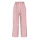 thumbnail image 4 of Amzcrzy Pantalones De Lino Mujer Capri Rayas Moda Pierna Recta Ligeros Holgados Casuales Playa Vacaciones Verano Con Bolsillos Tallas S-2XL Rosa, 4 of 5