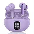 thumbnail image 1 of Auriculares inalámbricos XIAOWTEK S66 Bluetooth 5.4 50H Playback Púrpura, 1 of 7