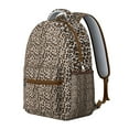 thumbnail image 3 of Sac à Dos Vintage à Imprimé Léopard Style Tropical Motif Guépard Sac d'École Design Animal Unique pour Étudiants, 3 of 6