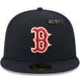 thumbnail image 2 of Men's New Era  Navy Boston Red Sox 2025 59FIFTY Day 59FIFTY Fitted Hat with Pins, 2 of 5