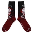 thumbnail image 5 of Warner Brothers Horror Movie Characters Men's 5-Pack Crew Socks, 5 of 7