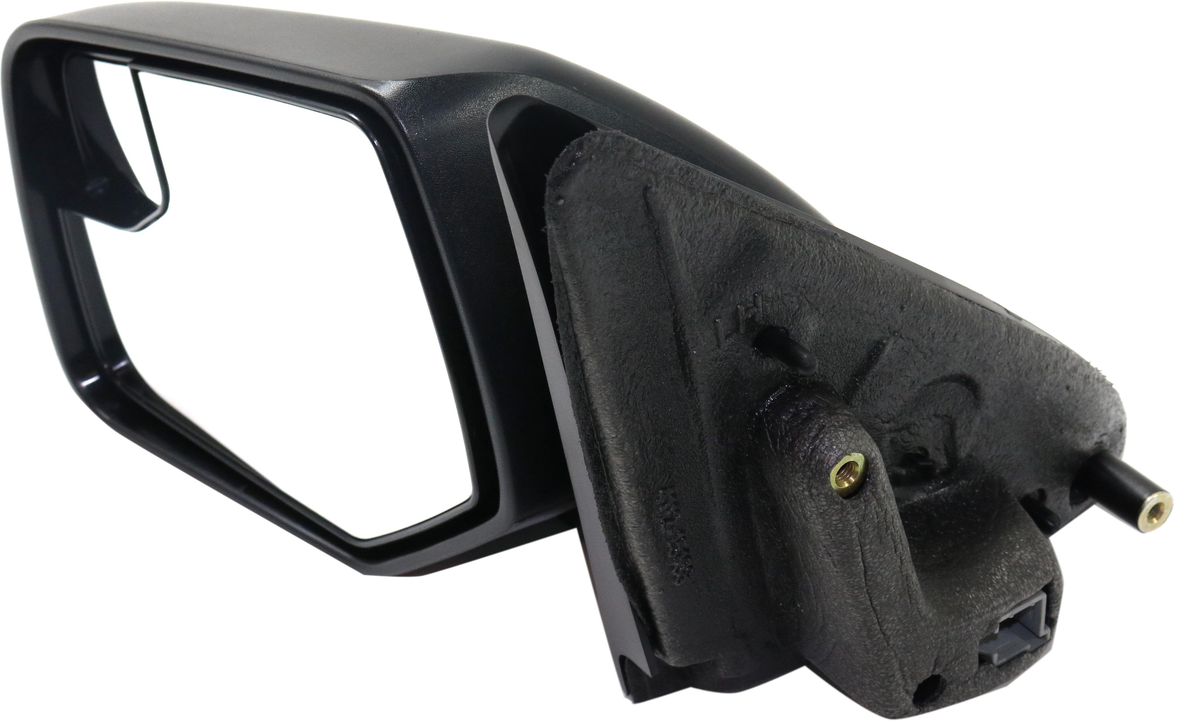 Mirror Compatible With 2008-2012 Ford Escape 2008-2011 Mercury Mariner Left Driver Side w/ Blind Spot Detection in Glass Textured Black Kool-Vue