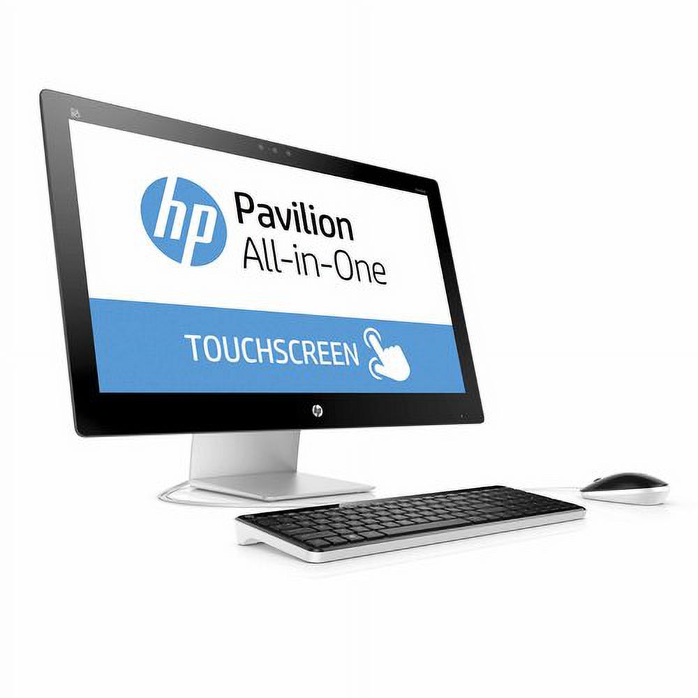 Restored HP 22-a113w Pavilion 21.5" FHD Touchscreen Pentium G3260T 2.9GHz 4GB RAM 1TB HDD Win 10 Home White (Refurbished) - image 2 of 4