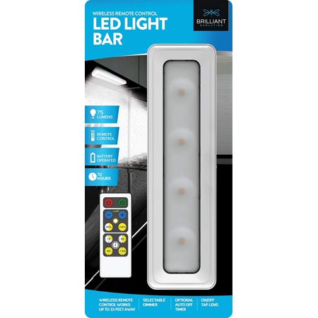 Brrc124ir Wireless Led Light Bar With Remote Control