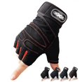 thumbnail image 3 of Half Finger Cycling Gloves Pro Fitness Weight Lifting Body Building Training Sports, 3 of 5