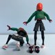 thumbnail image 5 of Marvel Universo Paralelo Horizontal Miles Spider Man Super Doble Cabeza Juguete Hecho A Mano Muñeco De Práctica De Valor Mil Regalo, 5 of 5