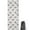 White Cow Dot, variant on White Cow Dot Pattern Hot Yoga Mat Towel Non Slip for Hot Yoga - Quick-Drying Yoga Mat Cover with 4 Corner Pockets with Travel Bag - Hot Yoga Towel Non Slip Grip Moisture Wicking Sweat 70"x26"