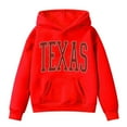 thumbnail image 4 of Texas Graphic Hoodie - Soft Long Sleeve Sweatshirt with Front Pocket for All Ages, 4 of 4