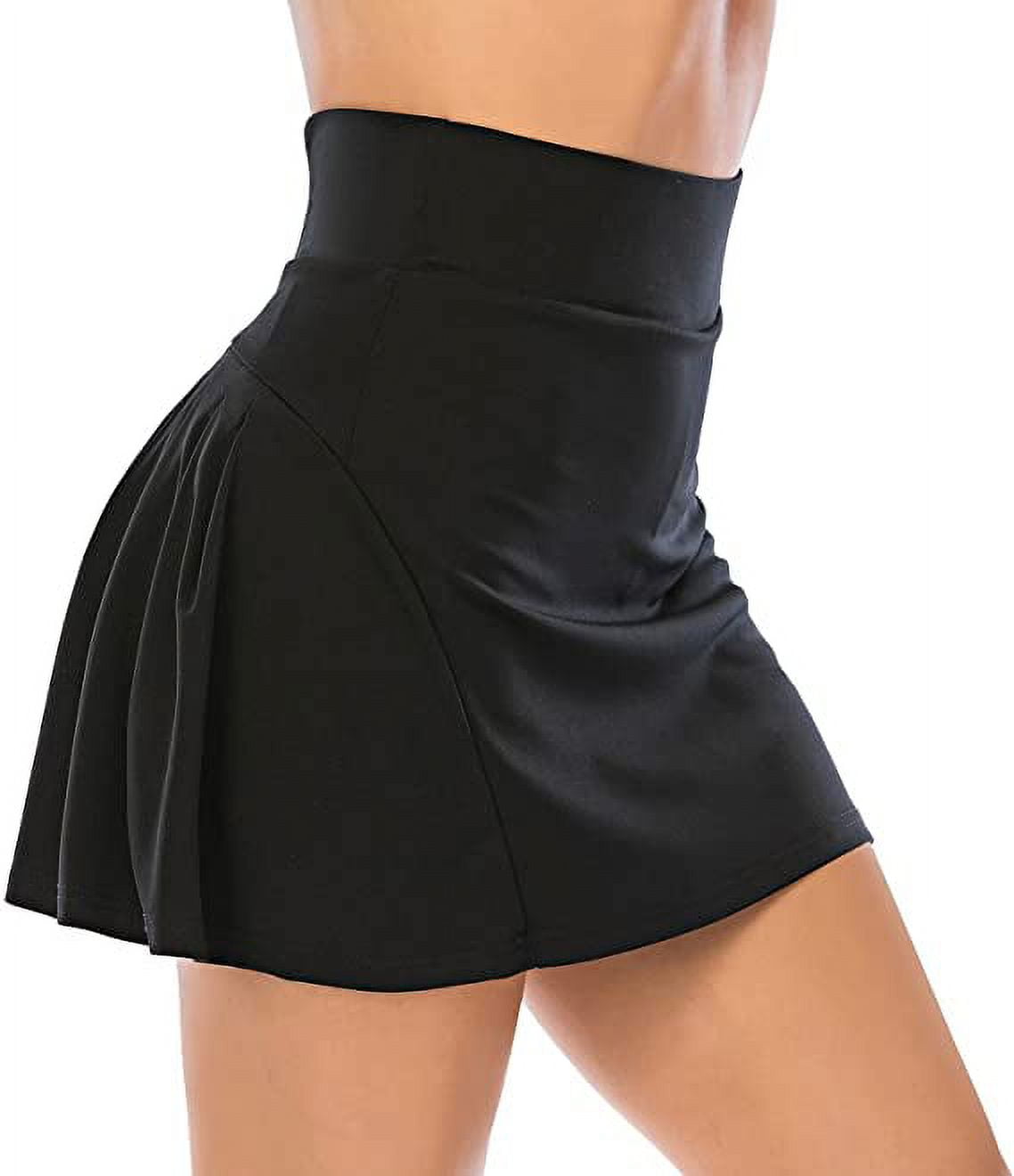 INSTINNCT Women Crossover Waist Tennis Golf Skirts with Pockets Shorts  Pleated Gym Workout Sports Skirt Athletic Skorts : : Clothing,  Shoes 