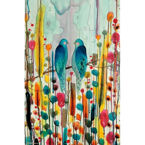 SylVie Demers - Birds Wall Poster, 22.375" x 34"