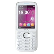 BLU Jenny TV 2.8 T276T Unlocked GSM Dual-SIM Cell Phone - White/Blue