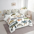 thumbnail image 3 of Castle Fairy Animal Fish Boy Bedding Comforter Set,Lake Life Queen Bedding Sets, 3 of 8