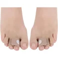 thumbnail image 2 of [6X] Hammer toe bandage, broken toe splints, padded to correct ha, 2 of 4