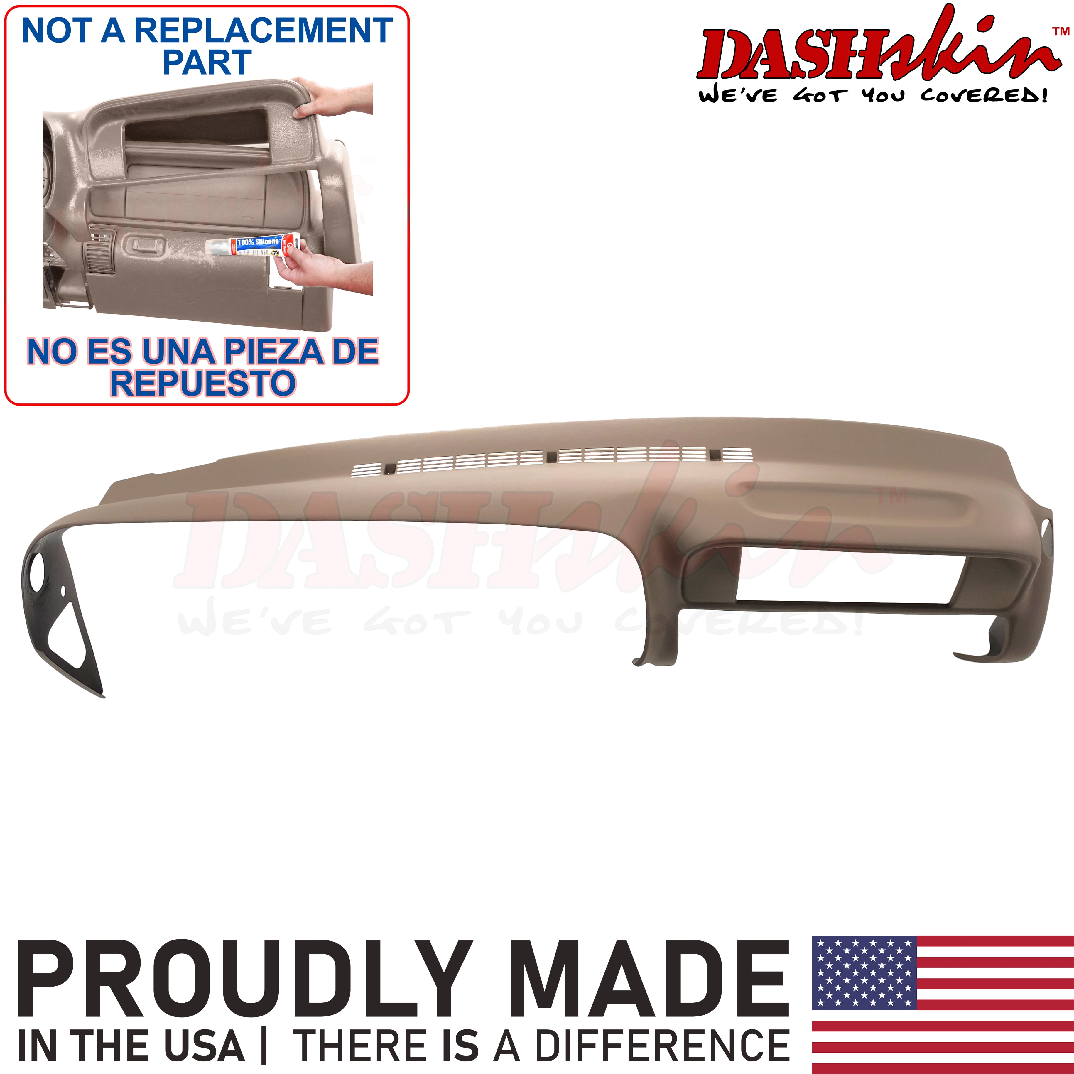 DashSkin Molded Dash Cover for 9700 GM Tahoe Suburban Yukon Silverado