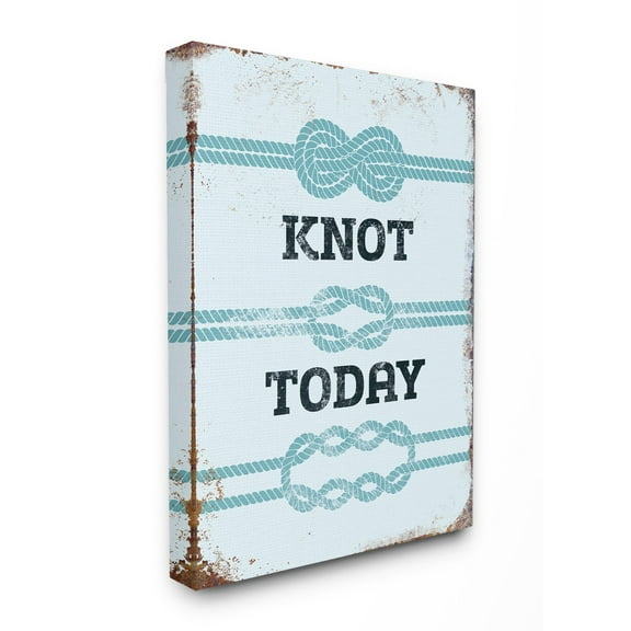 The Stupell Home Decor Collection Knot Today Wall Art