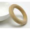 thumbnail image 3 of U8MO 25 Unfinished Natural Untreated Plain Wooden 40mm(1.6") Wood Round Ring DIY, 3 of 4