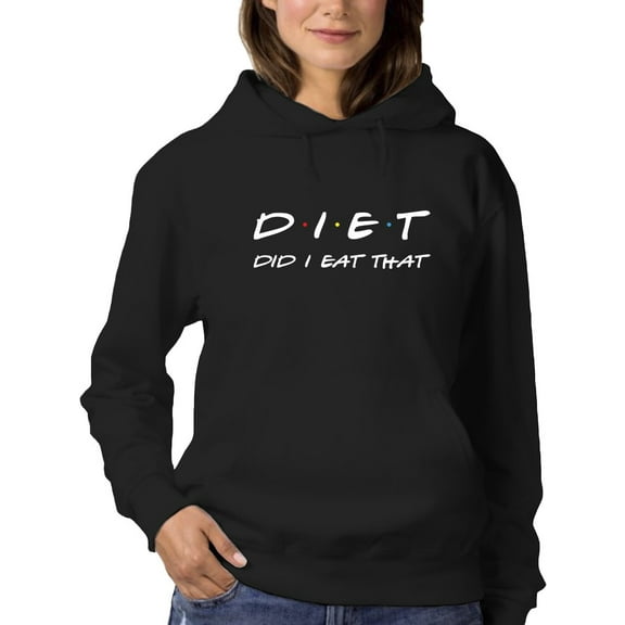 Diet Funny Definition Hoodie Women -GoatDeals Designs, Female x-Large