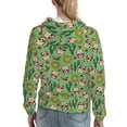 thumbnail image 7 of Daiia Vintage Sugar Skull Pattern Women's Fashion Hoodies & Sweatshirts with Kangaroo Pocket Hooded Sweatshirt with Eye-catching Drawstrings-Small, 7 of 7