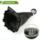 thumbnail image 4 of Unique Bargains Pomo de Cambio Manual de 6 Velocidades con Cubierta para VW Golf 5 MK5 GTI GTD R32 2004-2009 Pomo de Palanca de Cambios de Plástico Cuero Sintético Negro Rojo, 4 of 6