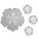 thumbnail image 1 of Molde de posavasos Irregular Cup Pad Flower Molde de estante portátil Molde de silicona para posavasos, 1 pieza grande, 3 piezas pequeño Scienceny HA000962-02, 1 of 6