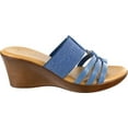 thumbnail image 3 of Tuscany by Easy Street Rosmunda Wedge Sandals (Women), 3 of 7