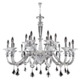 thumbnail image 2 of 026953-010-FR001-Allegri Lighting-Chauvet - Eighteen Light Chandelier   Chrome Finish with Firenze Clear Crystal, 2 of 2