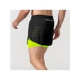thumbnail image 5 of Mens 2 in 1 Running Shorts Quick Dry Gym Athletic Workout Clothes with Side Pockets, 5 of 8