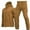Brown, variant on Wyobmus Men's Workout 2 Pieces Tracksuit Casual Full Zip Jogging Sweat Suit Workout Sports Set Sportswear Olive Green