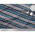 thumbnail image 3 of Soimoi Polyester Crepe Fabric Ikat Southwestern Fabric Prints by Yard 42 Inch Wide, 3 of 3