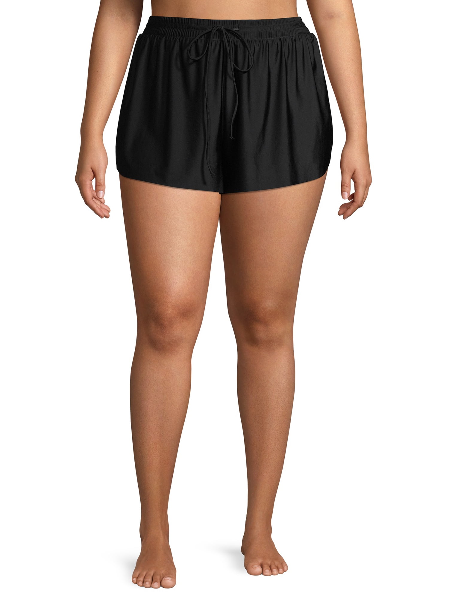 walmart plus size swim shorts