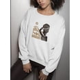 thumbnail image 3 of A Woman In The Savanna Sketch Sweatshirt Women -Image by Shutterstock, Female XX-Large, 3 of 4