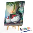 thumbnail image 3 of Cuadros Decorativos Pintura por números DIY Gallo de jardín pintado a mano sobre lienzo decoración de pared artesanal al óleo Ndcxsfigh Nuevos Originales, 3 of 9