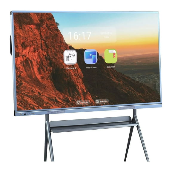 BELNET Smart Board Electronic Calendar, 55 Inch 4K Monitor Interactive Whiteboard And Smart Board for Classroom, Dual System Touchscreen for Presentation