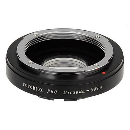 Image of Fotodiox Pro Lens Mount Adapter - Miranda SLR Lens To Sony Alpha A-Mount SLR Camera Body