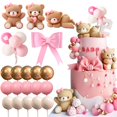 thumbnail image 1 of JeVenis - Oso de peluche grande para decoraci&oacute;n de tartas, oso de peluche, decoraci&oacute;n de baby shower, decoraci&oacute;n de tarta de cumplea&ntilde;os, decoraci&oacute, 1 of 7
