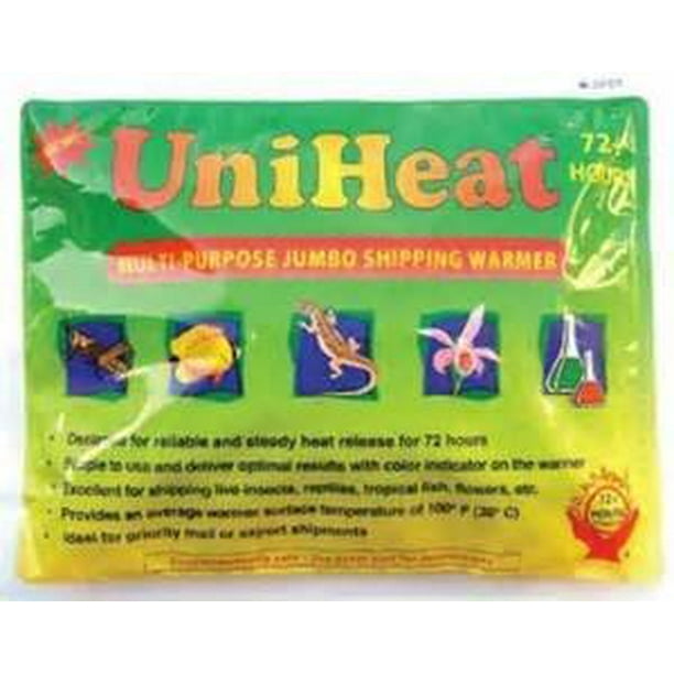 10 PCS x 72 Hour UniHeat Heat Pack for ShippingFishReptileInsect