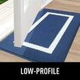 thumbnail image 5 of Buganda Indoor Door Mat, 17"x 30", Non Slip Low-Profile Entrance Rug Front Inside Doormats Dirt Trapper Entry Door Rugs for Entryway, Navy Blue, 5 of 9