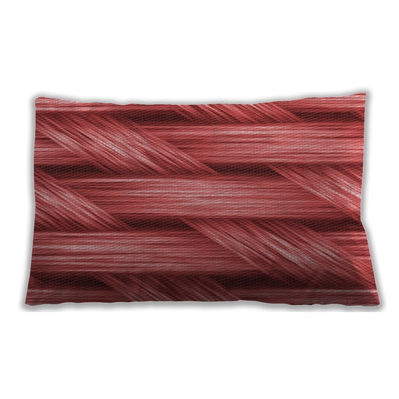 Ahgly Company Indoor Rectangular Contemporary Lumbar Throw Pillow, 13 inch by 19 inch