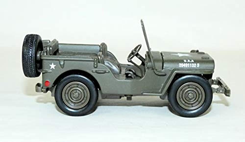 New Ray NMMM 1941 Military Jeep Willys & Chevy Flatbed SS61050A w/COA NIB