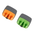 thumbnail image 2 of Miangastore Double Fingers Grip Peeler Portable Lightweight 2Pcs 2.6X1.4X2.6In, 2 of 8