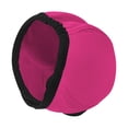 thumbnail image 2 of Noise Cancelling Ear Wrap, Dog No Shake Ear Muffs Noise Protection Firework Thunder Vacuum, Comfortable Quiet Dogs Calming Hoodie, Adjustable for Grooming Bathing & Swimming Hot Pink, 2 of 7