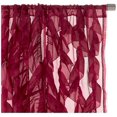thumbnail image 3 of Sweet Home Collection - Juego De 2 Cortinas Tipo Cascada Con Volantes Verticales De Gasa Transparente Para Ventana, 3 of 5