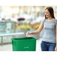 thumbnail image 3 of Alpine Industries 23 Gallon Slim Trash Can, Green, 3 of 7