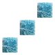 thumbnail image 4 of Cateissary Hierba de Pascua Reciclable Festival Papel triturado Relleno Llamativo DIY Confeti Decoración de la boda Suministros de embalaje azul azul claro 3Conjunto, 4 of 6